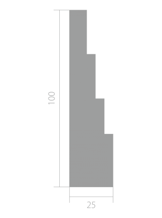 N2503 Ultrawood (100мм/25мм)