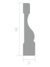 Наличник Ultrawood N 8500