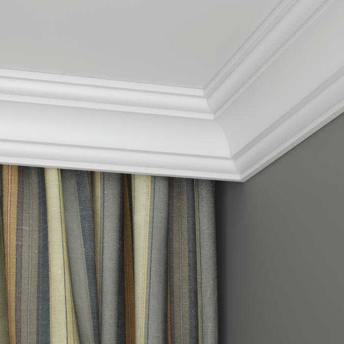 Потолочный плинтус (карниз) Ultrawood CR 018