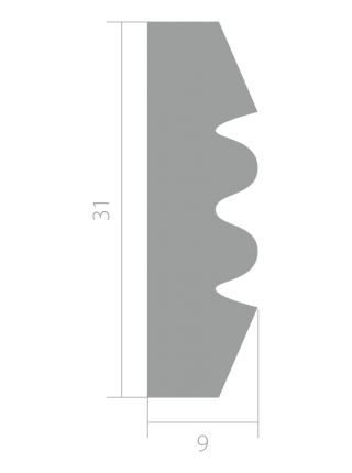 U 011 Ultrawood ( 31 мм/ 9 мм )