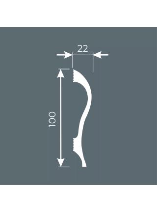 PX038  Плинтус Cosca Decor