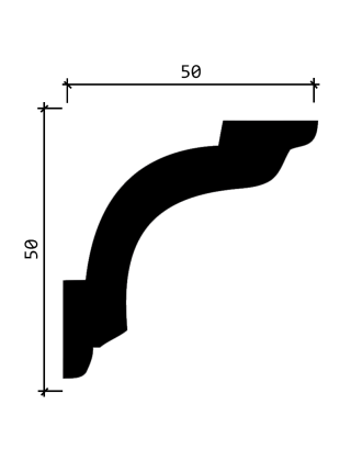 DD42  (50 мм/ 50 мм)