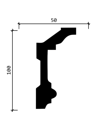 DD503  (100 мм/ 50 мм)