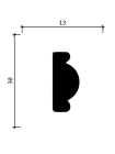Молдинг Decor-Dizayn® 157A 