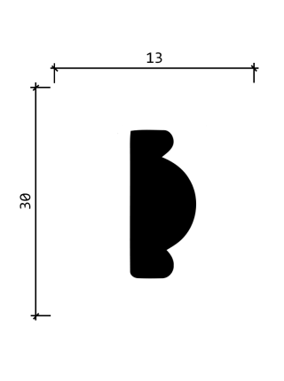 157A  (30мм/ 13 мм)