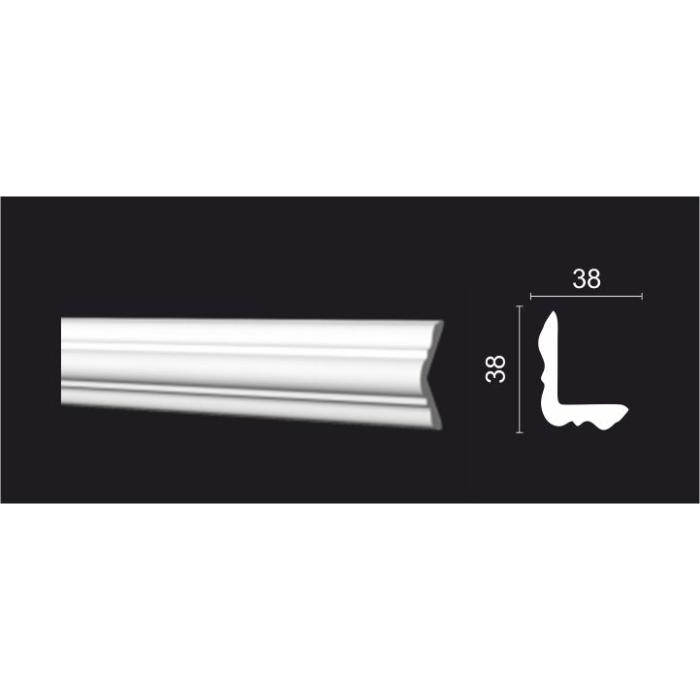  Угловой Молдинг Decor-Dizayn® DD801