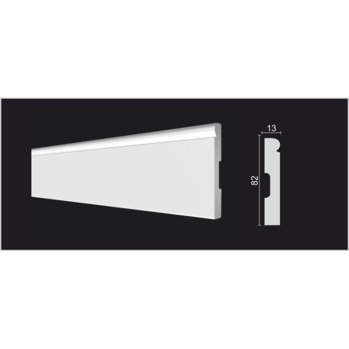 Напольный плинтус Decor-Dizayn® DD49