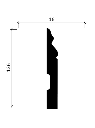 DD50  (126 мм/ 16 мм)