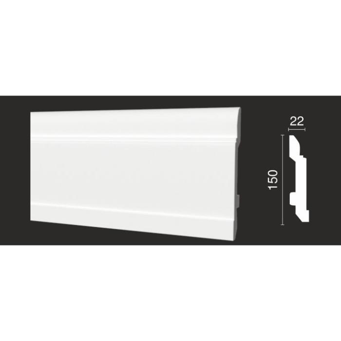 Напольный плинтус Decor-Dizayn® DD702