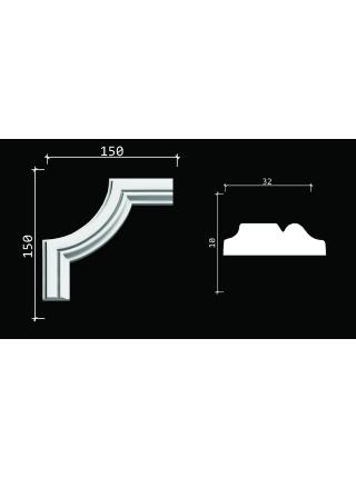 C1-DD603 уголок Decor-Dizayn® C1-DD603 уголок Decor-Dizayn®