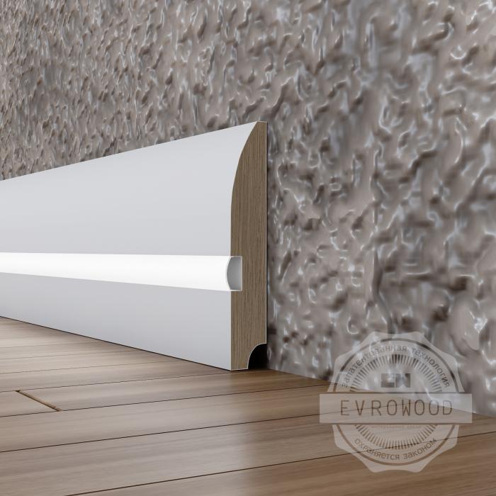 Плинтус напольный EVROWOOD® PN080LED