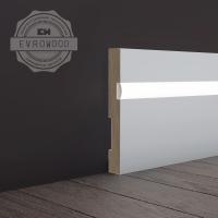 PN101LED Плинтус напольный EVROWOOD® высота 100 мм