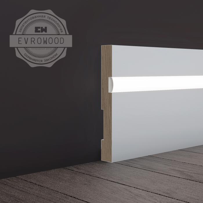 Плинтус напольный EVROWOOD® PN101LED