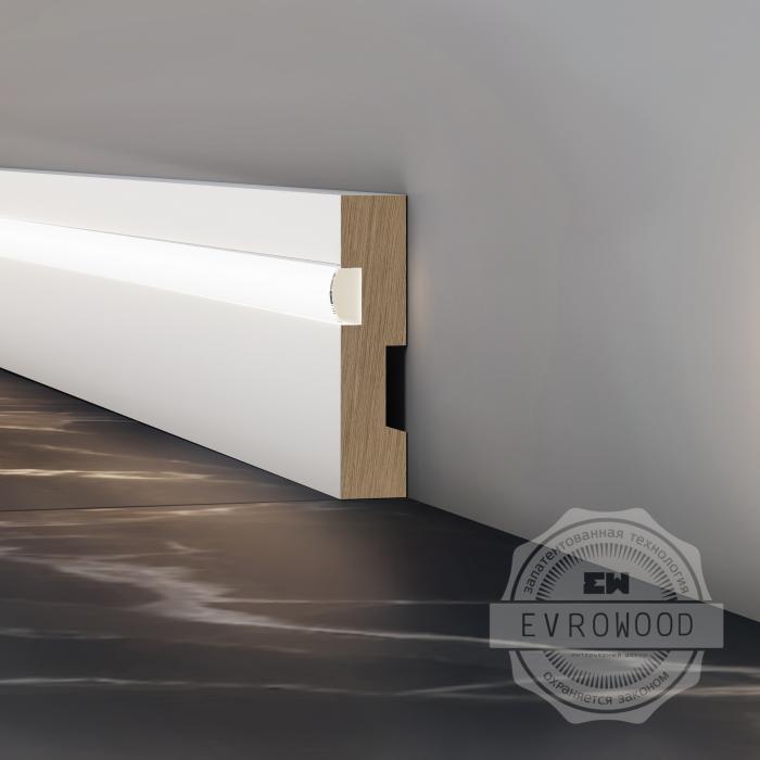 Плинтус напольный EVROWOOD® PN021LED