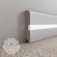 PN050LED Плинтус напольный EVROWOOD® высота 80 мм