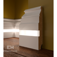 PN090LED Плинтус напольный EVROWOOD® высота 100 мм