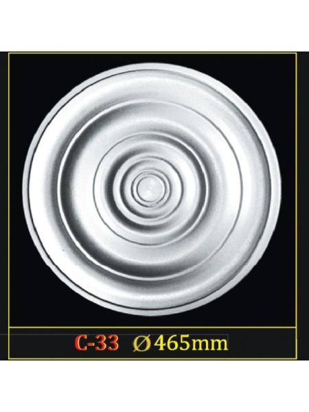 C33 Розетка потолочная Glanzepol (Диаметр — 465 мм)