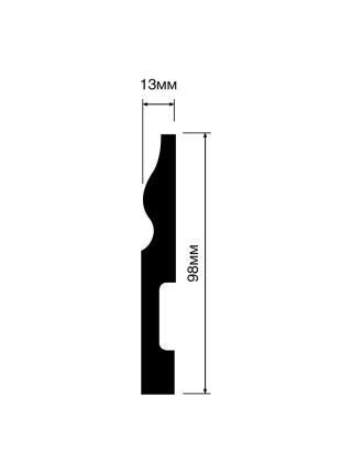 В100 98мм x 13мм x 2000мм Плинтус Hiwood