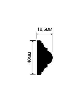 D40V1 40мм x 1.8мм x 2000мм Молдинг Hiwood