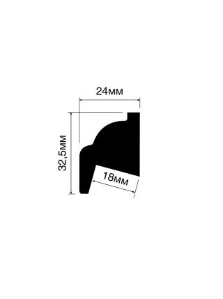 LB32 32мм x 24мм x 2000мм Молдинг Hiwood