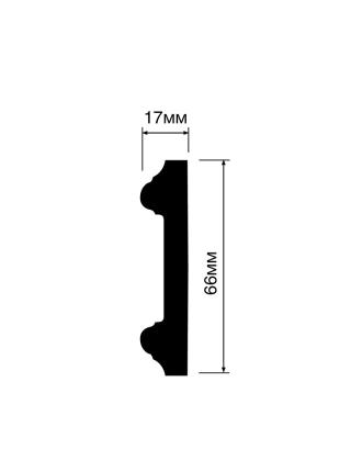 WE66E2 66мм x 17мм x 2000мм Молдинг Hiwood
