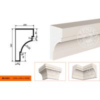 Карниз фасадный LEPNINAPLAST КВ-350/1