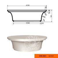 КЛВ-205/1 Капитель колонны LEPNINAPLAST 