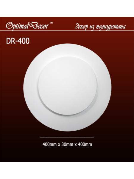 DR-400 Дверной декор  (400*30*400) розетка