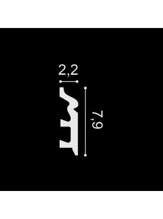 SX122 (79мм/22 мм) Плинтус напольный 