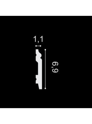 SX165 (69мм/11 мм) Плинтус напольный 