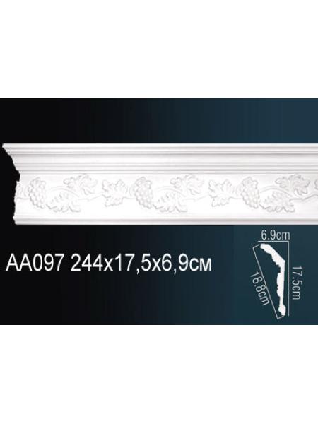 Потолочный плинтус (карниз) Perfect AA097 Потолочный плинтус (карниз) Perfect AA097