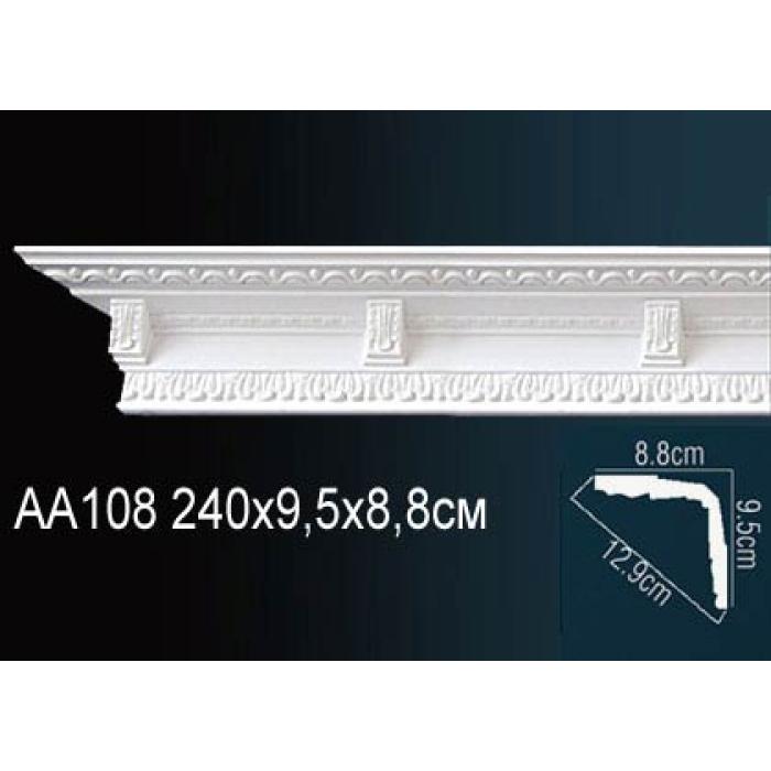 Потолочный плинтус (карниз) Perfect® AA108