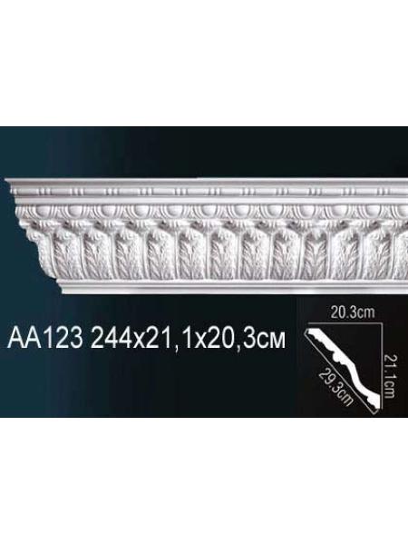 Потолочный плинтус (карниз) Perfect AA123 Потолочный плинтус (карниз) Perfect AA123