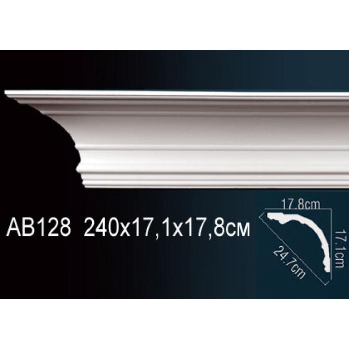 Потолочный плинтус (карниз) Perfect® AB128