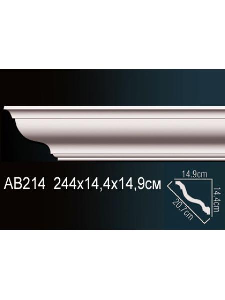 Потолочный плинтус (карниз) Perfect AB214 Потолочный плинтус (карниз) Perfect AB214