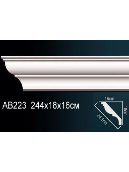 Потолочный плинтус (карниз) Perfect AB223 Потолочный плинтус (карниз) Perfect AB223