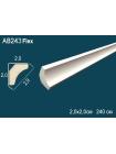 Потолочный плинтус Perfect® AB243 (20 мм/20 мм/2400мм)