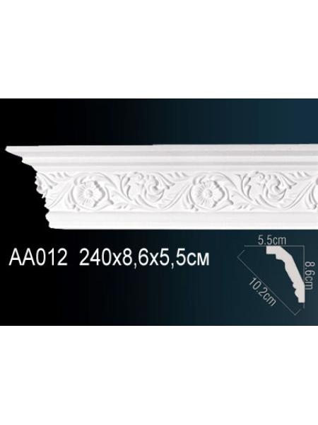 AA012 потолочный плинтус Perfect  ( 86 мм/57 мм )
