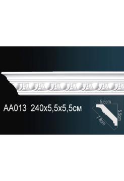 AA013 потолочный плинтус Perfect  ( 55 мм/56 мм )