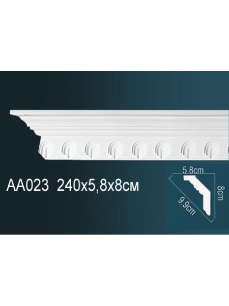 AA023 потолочный плинтус Perfect ( 81 мм/59 мм ) AA023 потолочный плинтус Perfect ( 81 мм/59 мм )