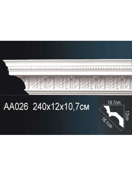 AA026 потолочный плинтус Perfect ( 120 мм/107 мм ) AA026 потолочный плинтус Perfect ( 120 мм/107 мм )