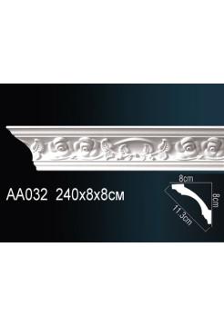 AA032 потолочный плинтус Perfect  ( 81 мм/83 мм )