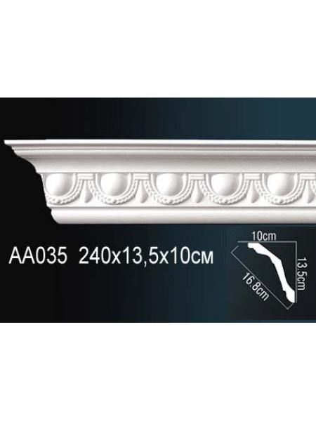 AA035 потолочный плинтус Perfect ( 135 мм/100 мм ) AA035 потолочный плинтус Perfect ( 135 мм/100 мм )