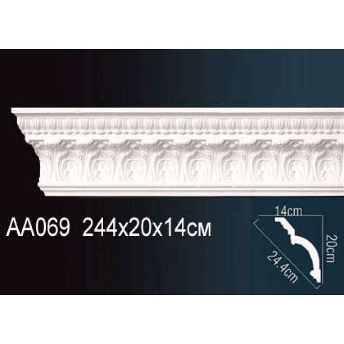 Потолочный плинтус (карниз) Perfect® AA069