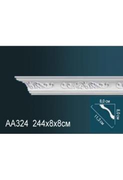 AA324 Потолочный плинтус (карниз) Perfect 