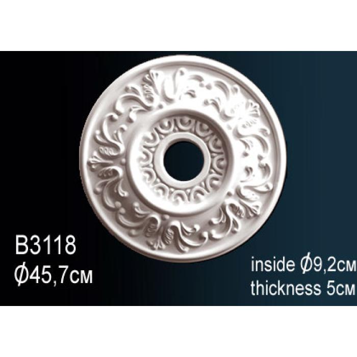 Розетка потолочная Perfect® B3118
