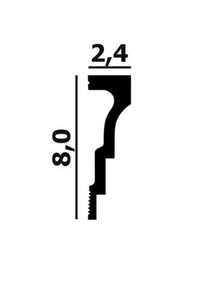 P108 Молдинг  Perfect Plus® (80 мм/ 24 мм)