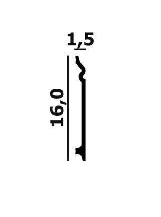 Плинтус напольный Perfect Plus P113