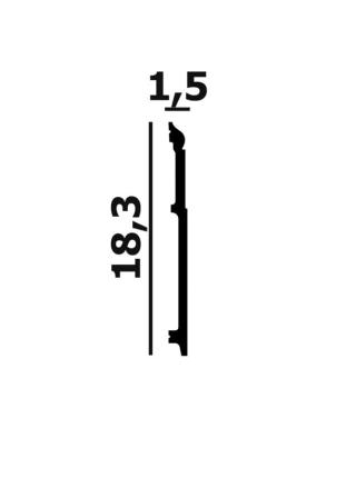 Плинтус напольный Perfect Plus P115