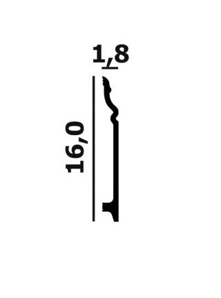Плинтус напольный Perfect Plus P118